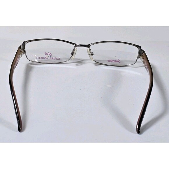 LAURA ASHLEY GIRLS EYEGLASS FRAMES HEAVENLY SILVER 51-15 125 NEW DEMO - Picture 3 of 15